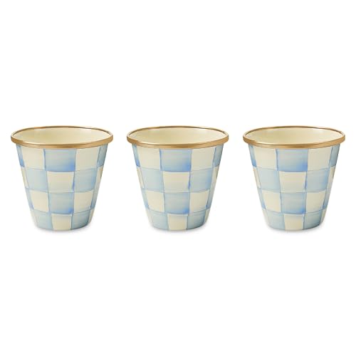 Enamel Herb Pot Set (3 Count)