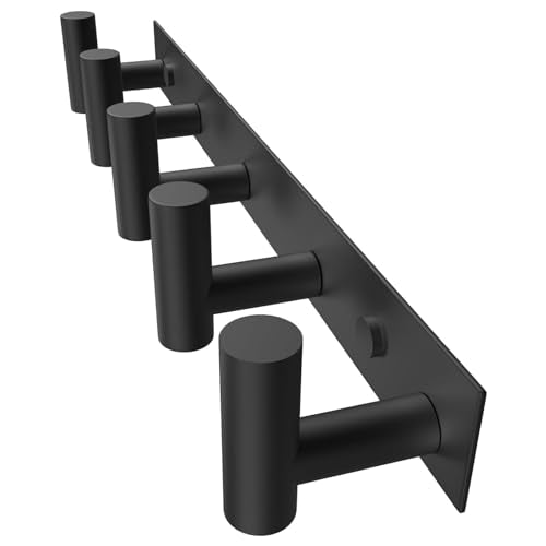 5 T Shaped Wall Hooks
