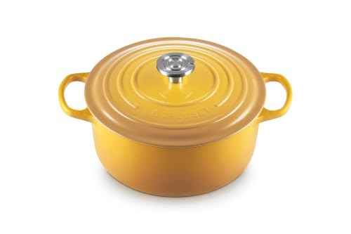 Enameled Cast Iron Round Dutch Oven