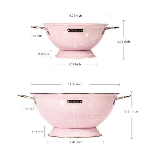 Metal Colander 2 Pack (2 Count)