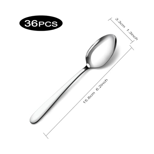 36 Pieces Teaspoons Set (36 Count)