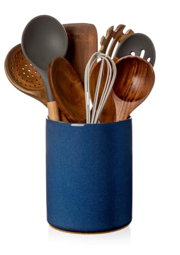 Ceramic Kitchen Utensil Holder for Countertop