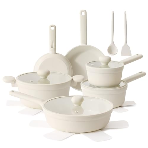 Ceramic Nonstick Pots and Pans Set
