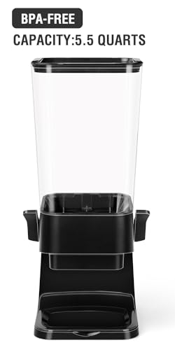 Cereal Dispenser Countertop 2pcs (2 Count)