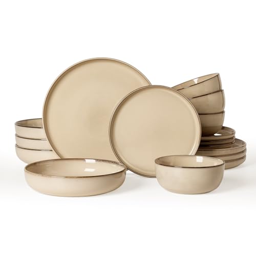 Milkyway 16 Piece Dinnerware Set with Pasta Bowls