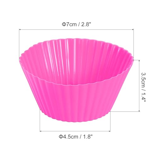 36Pcs Silicone Cupcake Liners (36 Count)