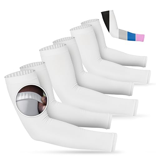 Non Slip Cooling Arm Sleeves for Men & Women