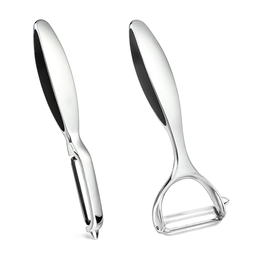 Vegetable Peeler Stainless Steel Potato Peelers Y (2 Count)