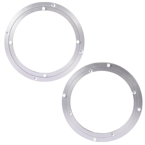 Lazy Susan Hardware Rotating Turntable Bearings Swivel Plate Hardware Aluminum Metal for Dining