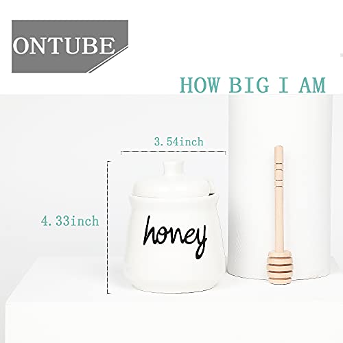12 oz Honey Jar with Dipper and Lid (12 Ounce)