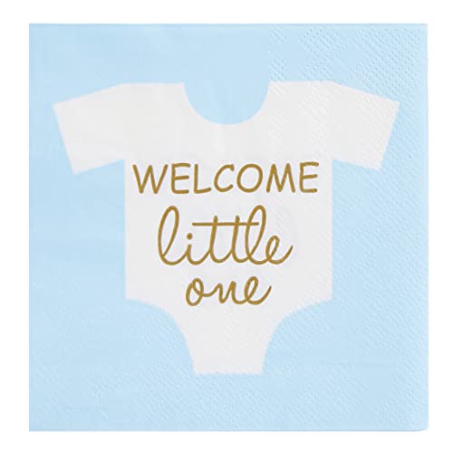 Baby Boy Shower Decorations (100 Count)