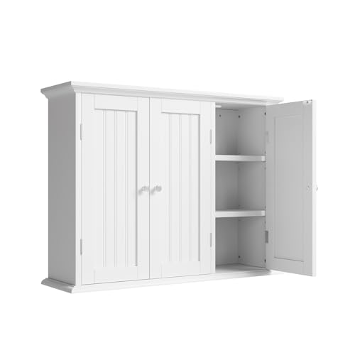 Laundry Cabinet with 3 Doors and Adjustable Shelves