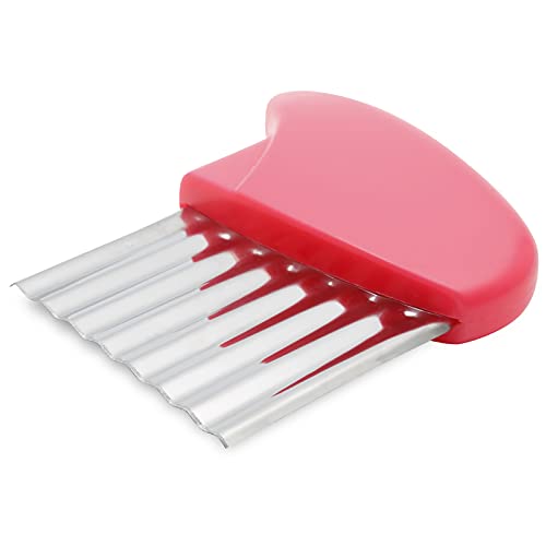 Stainless Steel Potato Crinkle Cutter Knife