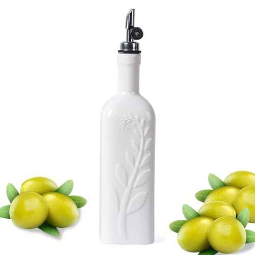 20 Oz Olive Oil Dispenser Bottle with Spout