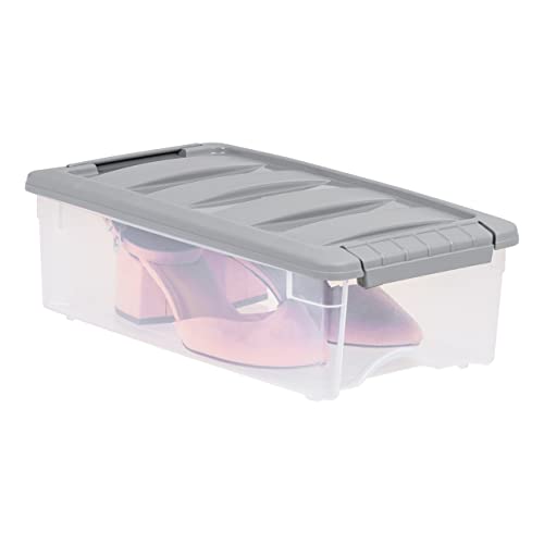 Plastic Storage Containers with Secure Latching Lids (10 Count)