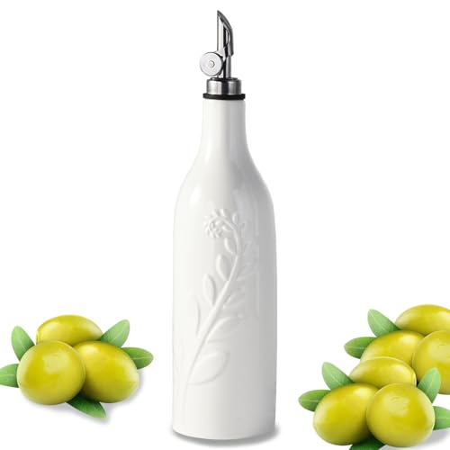 22 Oz Olive Oil Dispenser Bottle with Spout
