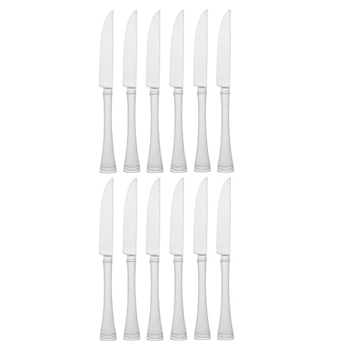 Portola Steak Knives Silverware Set for 12 (12 Count)