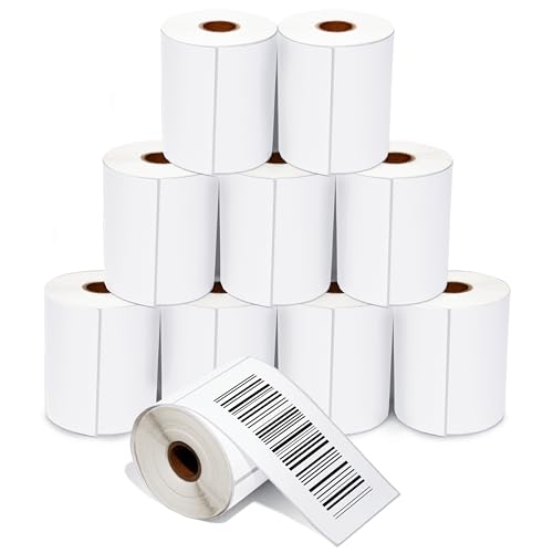 4" X 6.5" Direct Thermal Labels (10 Count)
