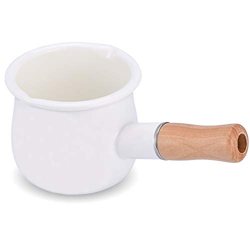 Enamel Milk Pot