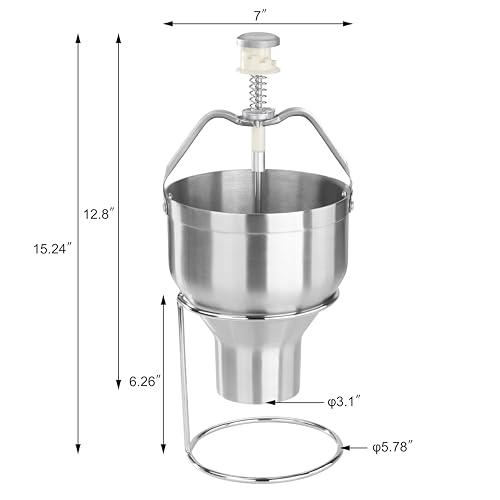Pancake Batter Dispenser with Stand