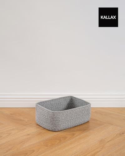 Small Woven Storage Basket for Organizing (3 Count)