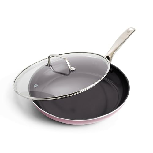 12" Nonstick Frying Pan with Lid