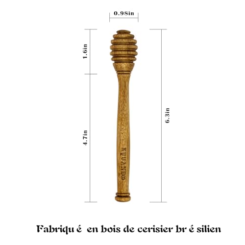 Brazilian Cherry Wood Honey Dipper