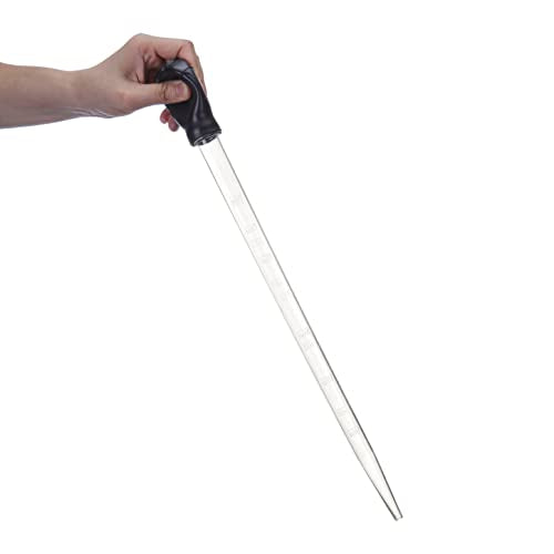 18.7in Long Turkey Baster Aquarium Food Feeder Syringe 50ml Black