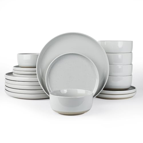 Milkyway 18 Piece Stoneware Dinnerware Set