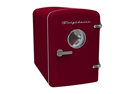 Retro 9 Can Mini Personal Fridge Portable Cooler for Car