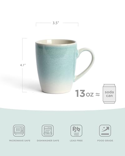 Coffee Mugs Set (4 Count)