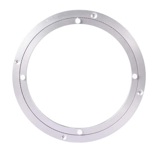 Lazy Susan Hardware Rotating Turntable Bearings Swivel Plate Hardware Aluminum Metal for Dining
