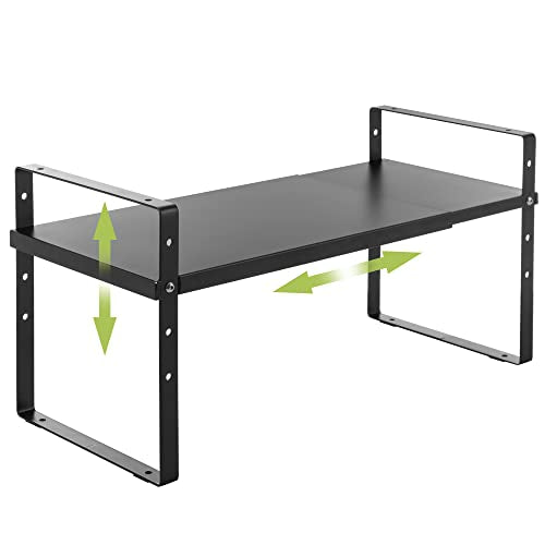 Expandable Cabinet Shelf Organizer Rack