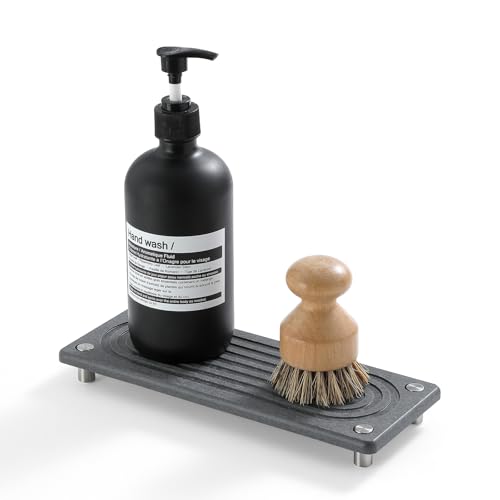 Water Absorbing Stone Sink Caddy Kitchen Sink Organizer Tray