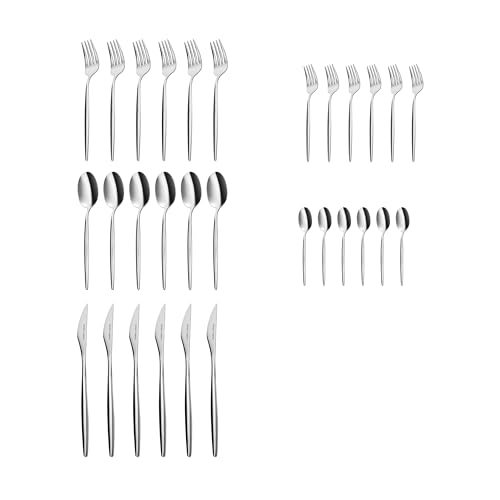 Lizbon Silverware Set For 6 (30 Count)