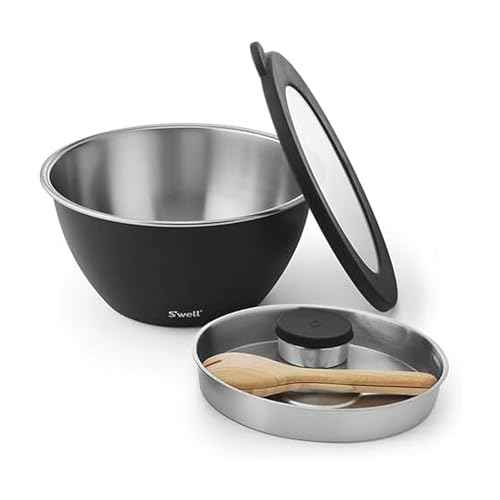 Stainless Steel Salad Bowl Kit XL 184oz
