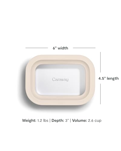 2 Piece Glass Food Storage Container Set (2 Count)