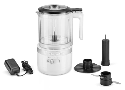 5 Cup Food Chopper Cordless KFCB519WH