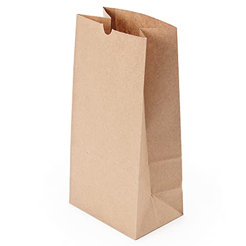 Bag Tek 8 LB Disposable Lunch Bags 100 Sturdy Take (100 Count)