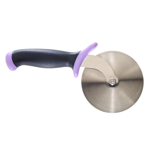 Millennia Pizza Cutter with Purple Handle