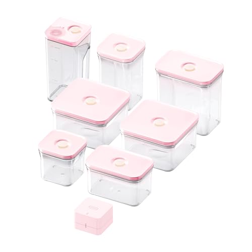 Premium Airtight Food Storage Containers ROSE 8P (8 Count)