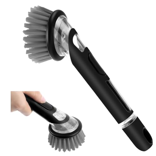 Dish Brush with Soap Dispenser