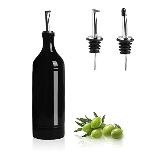 Sweejar Large Ceramic Olive Oil Dispenser Bottle