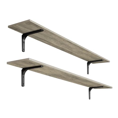 Long Wall Shelves (2 Count)
