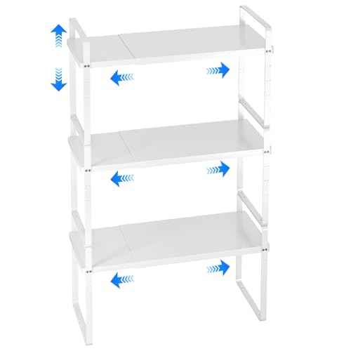 Expandable Cabinet Shelf Organizer (2 Count)