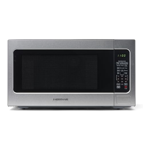 1100W 2.2 cu ft Countertop Microwave Oven With Smart Sensor