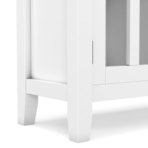Artisan 30" Wide Solid Wood Storage Cabinet in White