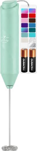Powerful Milk Frother AA Batteries Included