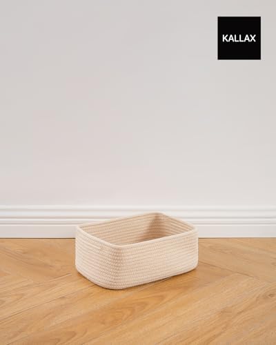 Small Woven Storage Basket for Organizing (3 Count)