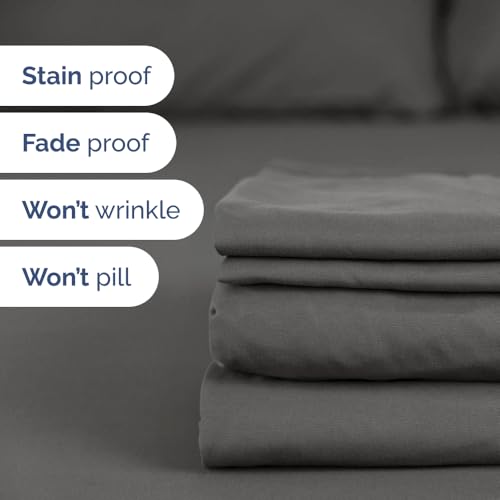 Flex Top Split Head King 4 Piece Sheet Set